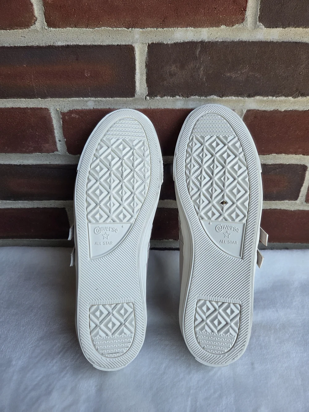 Converse Mary Jane Double Strap Flats Warm Clay Egret Gold Women's US 8.5
